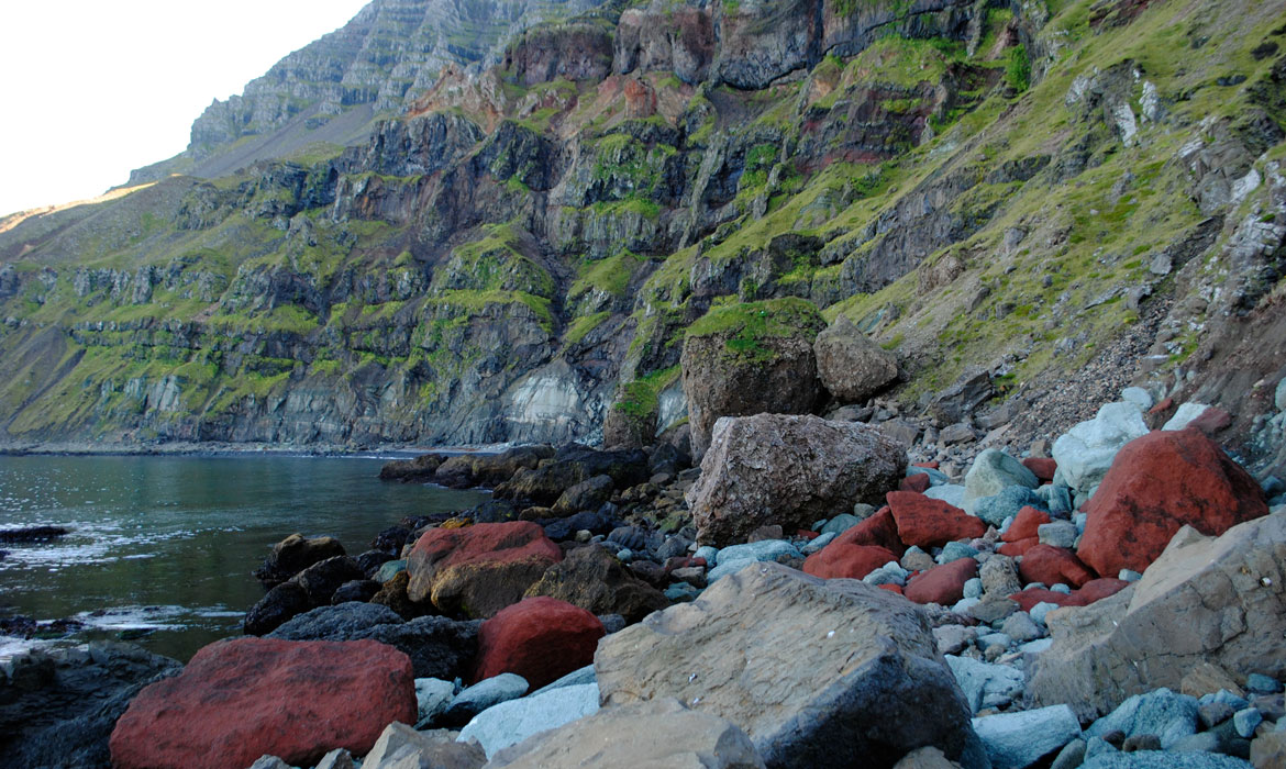 Rocky shore